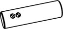 LIXIL(INAX)おしり用ノズル先端【1個入】【定形外郵便送料無料】CWA-240