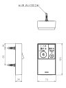 TOTO(トートー)リモコン便器洗浄ユニットTCA259S