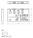 TOTO(トートー)リモコン組品TCM472-5RR