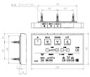 TOTO(トートー)リモコン組品TCM6974