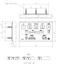 TOTO(トートー)リモコン組品TCM7555