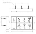 TOTO(トートー)リモコン組品TCM7659