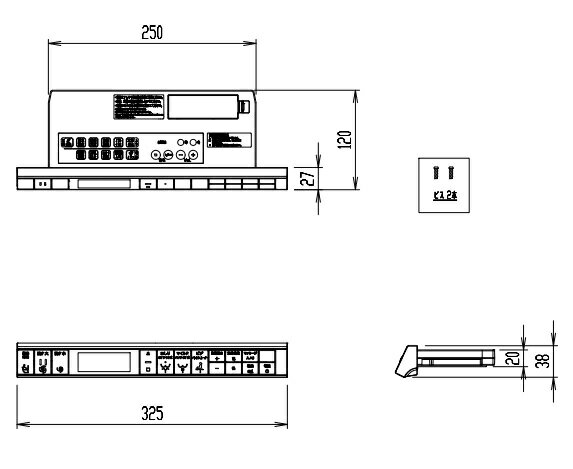 LIXIL(INAX)インテリアリモコンキット（音楽再生・鉢内除菌・部屋暖房・フルオート便座・ほのかライト..