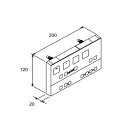 TOTO(トートー)リモコン組品TCM7900