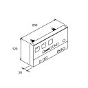 TOTO(トートー)リモコン組品TCM7905