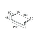 Panasonic(パナソニック)オープン棚付収納1面鏡用タオル掛けGQCD53