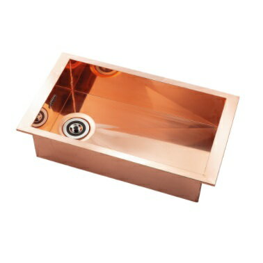 KAKUDAI(カクダイ)銅（アカガネ）角型洗面器493-200