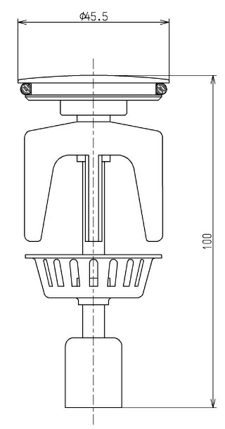 TOTO(トートー)目皿部TH411-1
