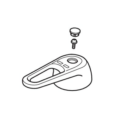 KVK（旧MYM）レバー操作組　ホワイト【1個入】KP61DW