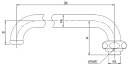 LIXIL(INAX)自在吐水口部長さ300mmA-402-30(3)