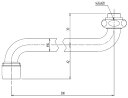 LIXIL(INAX)自在吐水口部長さ300mmA-401-30(3)