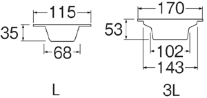日の出ショッピングサイトのSANEI(三栄水栓)ゴミこしPH6210F-3L｜アングル2