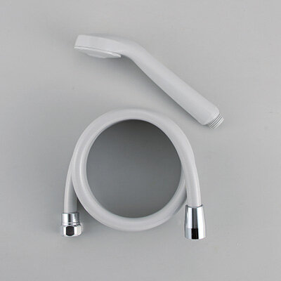 KVK(ケーブイケー)　定流量弁付シャワーヘッド（グレー）・グレーホースZS312GJS