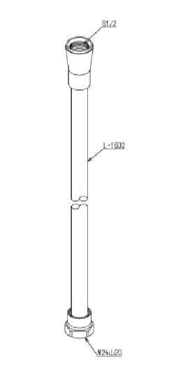 TOTO　シャワーホース　TH5C0702