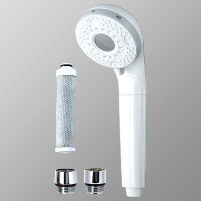 KVK　hadamo　ウルトラファインバブル浄水シャワーヘッド　パールホワイト　PZS370JS