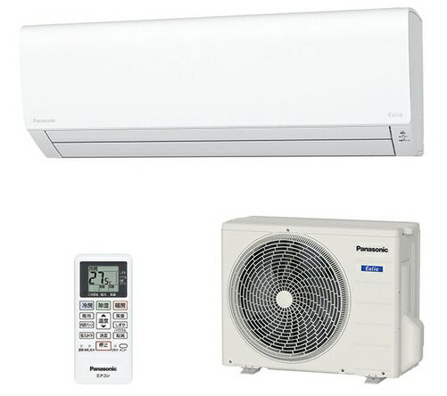 【日時指定可能／限定在庫特価】パナソニックEoliaエオリア インバーター冷暖房除湿タイプルームエアコン（クリスタルホワイト）XCS-253DFL-W
