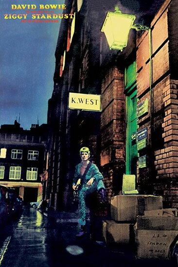 デヴィット ボウイ ポスター フレーム(額)なし David Bowie ジギー スターダスト 91.5×61cm