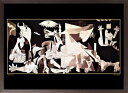 ピカソ作品 ゲルニカ ポスター 木製アートフレーム付 91.5×61cm