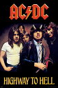 AC/DC Highway To Hell ポスター 91.5×61cm 木製アートフレーム付