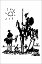 ピカソ作品 ドンキホーテ ポスター 木製アートフレーム付 パブロ・ピカソ ドン・キホーテ Picasso Don Quixote