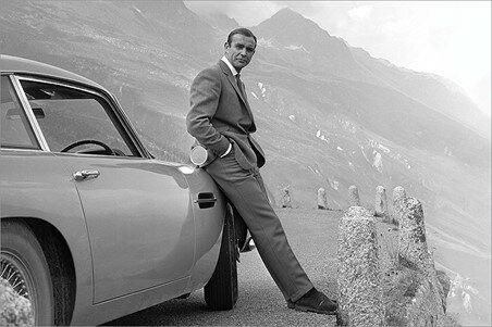 007 ジェームスボンド ポスター 軽量アルミ製フィットフレーム付 91.5×61cm ジェームス・ボンド ダブルオーセブン ショーンコネリー 007
