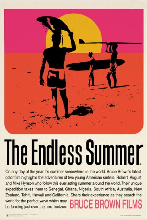 エンドレス・サマー 映画ポスター 軽量アルミ製フィットフレーム付 91.5×61cm Endless Summer エンドレスサマー [ポイント2倍キャンペーン中]