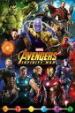 アベンジャーズ インフィニティ ウォー 映画ポスター フレーム(額)なし 91.5×61cm