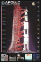 アポロ有人飛行ミッション ポスター 91.5×61cm 木製アートフレーム付