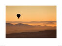 デヴィッド クラップ作品 Cappadocia Balloon Ride アートプリント 木製フレーム付 80×60cm