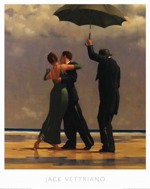 アートプリント Dancer in Emerald　ジャック・ベトリアーノ作品 Jack Vettriano スコットランド生まれのジャック・ベットリアーノは、独学で画家になり、創作の際には気持ちをざわつかせる音楽を流し、ミステリアスな創造力をかきたてると言う。イギリスの人々に愛され、「民衆の画家」と呼ばれる彼の絵の販売数は、スコットランドでは、ダリ、ゴッホ、モネをも上回る枚数を売り上げている。 PAPERサイズ 80×60cm IMAGEサイズ 66.2×55cm 額外寸 約83.4×63.4cm フレーム(額) 木製素材　　※ブラック・ブラウン・ナチュラル・オフホワイトからお選び頂けます。 補足 軽くて頑丈な木製フレームが大切な作品をしっかりと保護、表面の透明アクリルが埃や破れをガード、作品の魅力を一層惹き立てます。尚、作品は額装して発送いたしますので、そのまま飾っていただけます。 一部地域について お届け先が沖縄及び離島の場合は、別途追加送料が発生致します。それは、まるで映画のワンシーン。