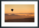 デヴィッド クラップ作品 Cappadocia Balloon Ride アートプリント 木製フレーム付 80×60cm