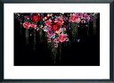サマー・ソーントン作品 Peony & Roses I アートプリント 木製アートフレーム付 80×60cm