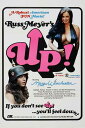 ラス メイヤー監督映画 UP!メガ・ヴィクセン 映画ポスター シアターサイズ 特注寸法27×40inch 木製ポスターフレーム付 ラスメイヤー監督 アップメガヴ...