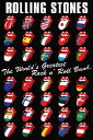 ローリングストーンズ ポスター 91.5×61cm 木製アートフレーム付 ローリング・ストーンズ Rolling Stones