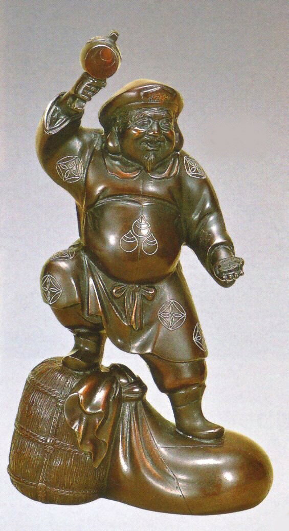 乐天商城 - 大黒様の置物 千両大黒12号 高岡銅器 送料無料