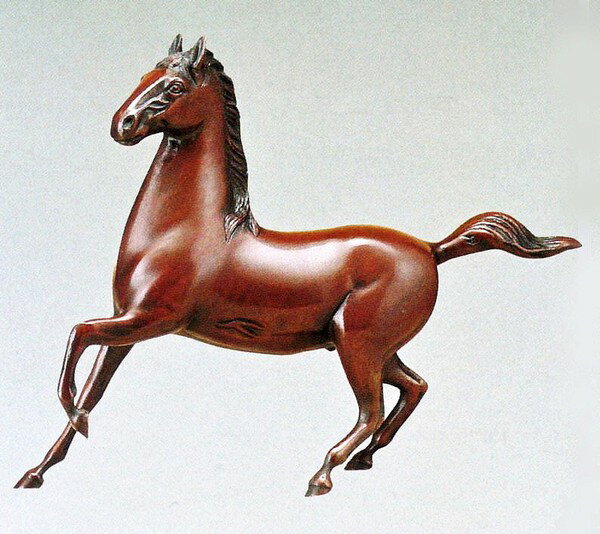 【楽天市場】高岡銅器 馬の置物／勇馬10号 美術工芸通販／送料無料：美術工芸の檜屋
