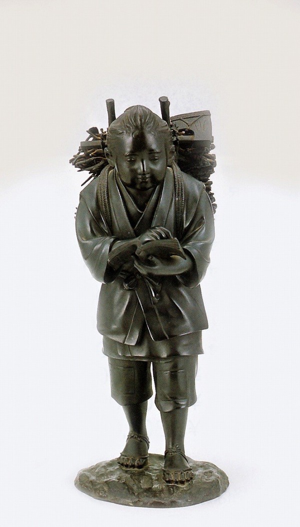 乐天商城 - 二宮尊徳の銅像 大型ブロンズ像 二宮尊徳像 12号 高岡銅器販売 送料無料