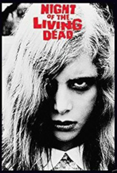 楽天美術工芸の檜屋ナイトオブザリビングデッド ゾンビ映画ポスター 軽量アルミ製フィットフレーム付 91.5×61cm ナイト・オブ・ザ・リビング・デッド NIGHT OF THE LIVING DEAD Dead Girl