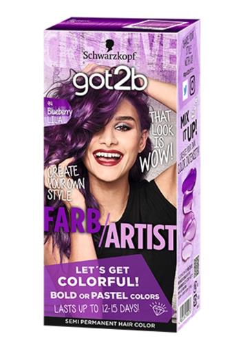got2b ゴットゥービーカラークリーム ブルーベリーリラ(パープル) Schwarzkopf(シュワルツコフ) ヘアコンディショナー・手袋付き 1個 (x 1) 医薬部外品 got2b ゴットゥービーカラークリーム ブルーベリーリラ(パープル) Schwarzkopf(シュワルツコフ) ヘアコンディショナー・手袋付き 1個 (x 1) 医薬部外品