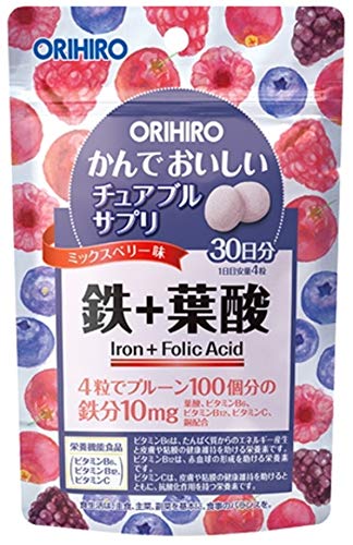 かんでおいしいチュアブルサプリ鉄3袋セット