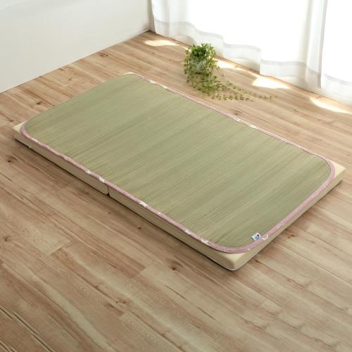 イケヒコ い草 ベビー マット シーツ ふとん デニムスター 約70×120cm ピンク 子供用 星 sheet 国産 日本製 お昼寝 ネゴザ #7435259