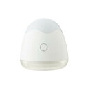 東洋ケース 毛玉取り器 オーヴォ ホワイト けだま 毛玉 LEDライト コードレス 電池不要 セーター ニット 6枚刃