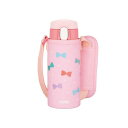 サーモス 水筒 真空断熱ストローボトル 410ml ピンク 子供用 通園通学 保冷専用 FJV-400F P
