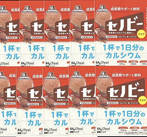 森永製菓 セノビー 84g袋×10袋入　[栄養機能食品] 1杯で1日分のカルシウムのサムネイル