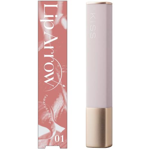 KiSS(キス) リップアロー 01たまゆらベージュ もっちり生っぽ質感の超極細リップ 口角メイク M字リップ KiSS(キス) リップアロー 01たまゆらベージュ もっちり生っぽ質感の超極細リップ 口角メイク M字リップ