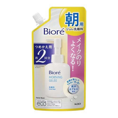 ビオレ 朝用ジュレ洗顔料 つめかえ用 2回分 アクアフローラルの香り 160ml ビオレ 朝用ジュレ洗顔料 つめかえ用 2回分 アクアフローラルの香り 160ml