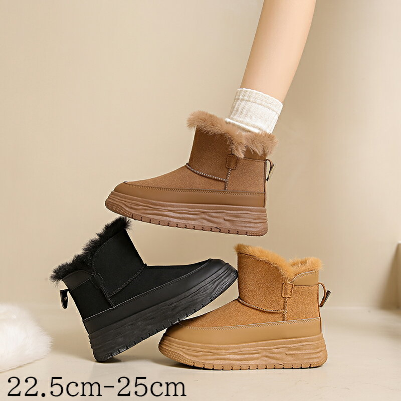 【10％OFFクーポン】レディースムートンブーツ 冬用 スノ