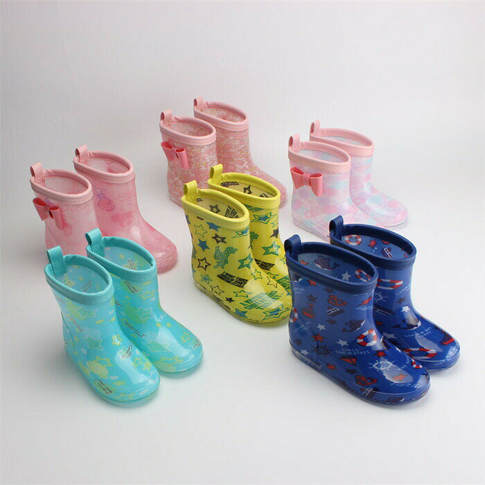 【送料無料】レインブーツ 子供用 キッズ レインシューズ 女の子 男の子 雨具 雨靴...