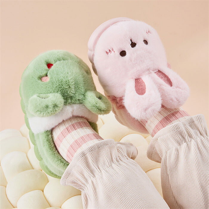 【送料無料】キッズ 子供 ルームシューズ あったか もこもこ ふわふわ スリッパ か...
