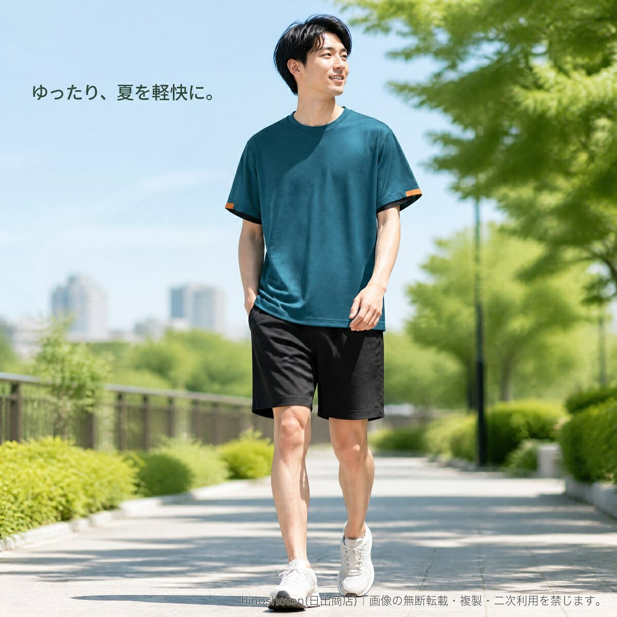 さらりとしたアイスシルク調の風合いが魅力の、半袖速乾Tシャツです。吸汗速乾性と通気性を備えた生地を採用し、汗ばむ季節のスポーツやアウトドア、日常のカジュアルスタイルにおすすめです。ゆったりとしたシルエットに、合わせやすいクルーネックを組み合わせたシンプルなデザイン。袖口のさりげない配色ラインがアクセントになります。伸縮性のある生地で動きやすく、快適な着用感を目指しました。【素材】ポリエステル89%、ポリウレタン11%【カラー】ホワイト/グレー/ブラック/ダークグリーン/くすみブルー【サイズ】M/L/XL/2XL/3XL/4XL/5XL※サイズは商品ページのサイズ表をご確認のうえお選びください。▲バナーをタップしてクーポンを獲得できます6,580円2,600円2,680円3,080円